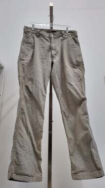 Carhartt Men's Relaxed Fit Canvas Work Pants - Khaki/Tan (36x34)